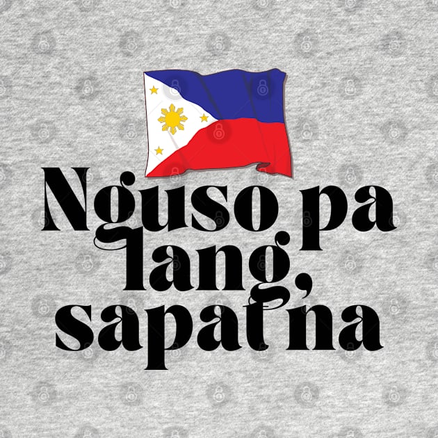 Philippines flag joke tagalog funny: Nguso pa lang sapat na by CatheBelan